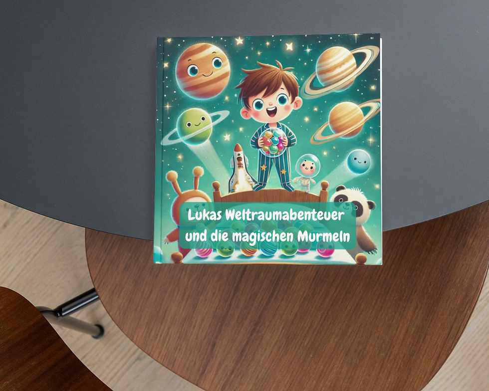 Miniaturbild: Personalisiertes Kinderbuch Abenteuer im Weltraum mit deinem Kind als Hauptfigur