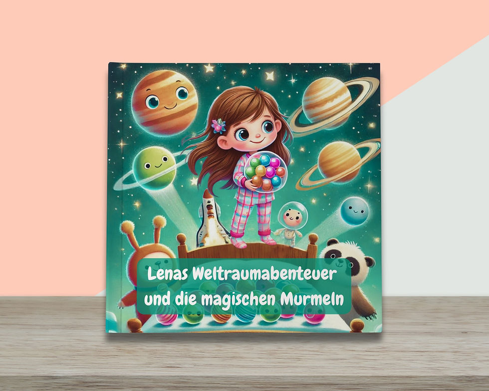 Miniaturbild: Personalisiertes Kinderbuch Abenteuer im Weltraum mit deinem Kind als Hauptfigur