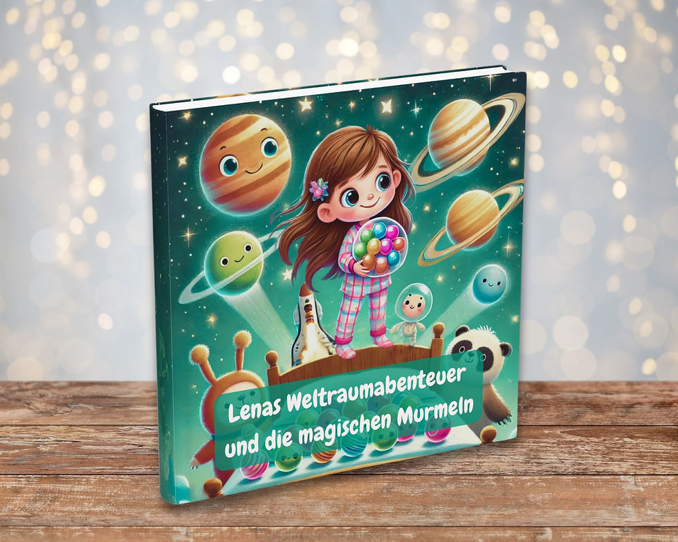 Miniaturbild: Personalisiertes Kinderbuch Abenteuer im Weltraum mit deinem Kind als Hauptfigur