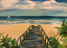 Boardwalk to the beach