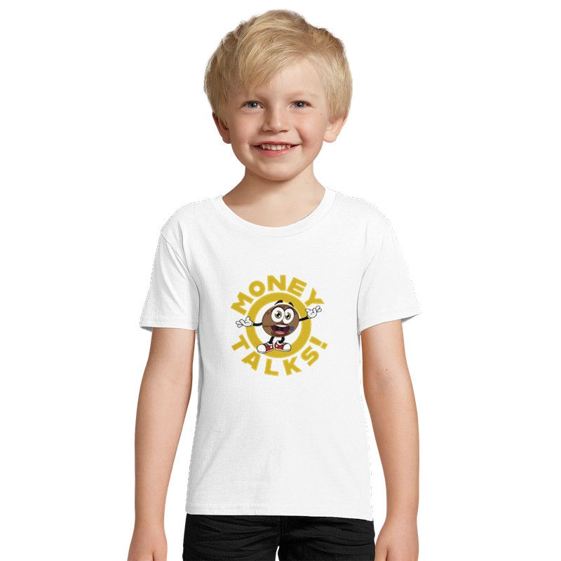 Classic Child Crewneck T-shirt White