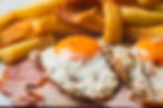 Home Cooked Ham, Eggs & Chips