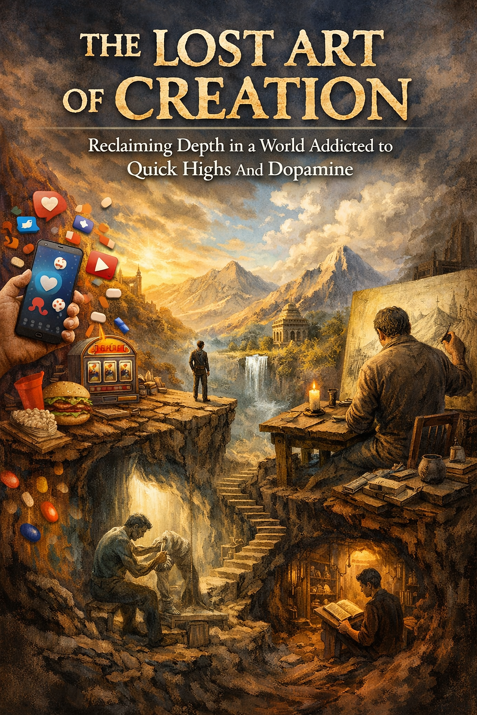 The Lost Art of Creation_ Reclaiming Depth in a World Addicted to Quick Highs And Dopamine