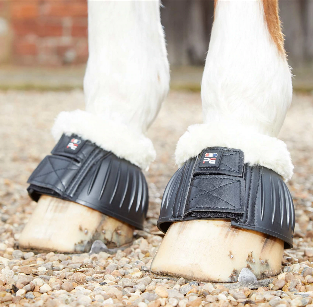 Techno Wool Rubber Bell Over Reach Boots 