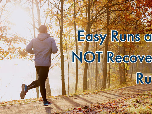 Easy Running is Vital Training – Not Just Recovery