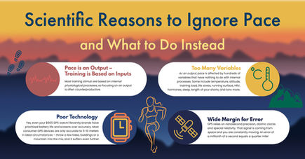 a list of scientific reasons to ignore pace when running