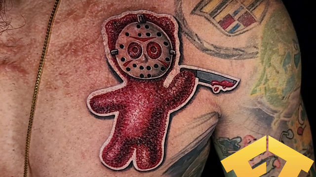 Jason Sourpatch Kids Sticker Tattoo