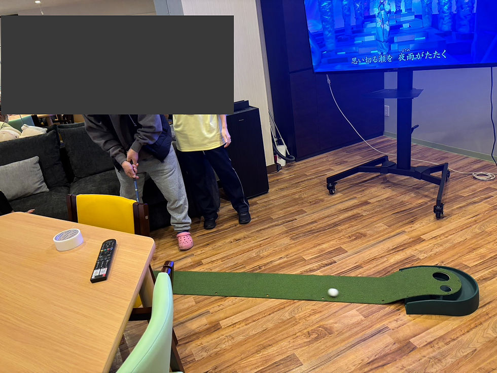 パターゴルフ。昔は良くやりました。