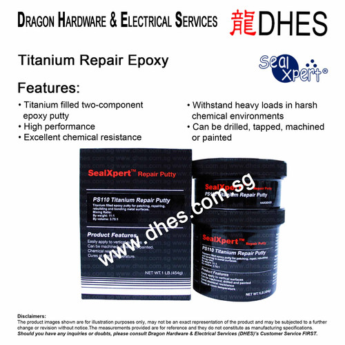 SealXpert Titanium Repair Putty PS110 Dragon Hardware & Electrical