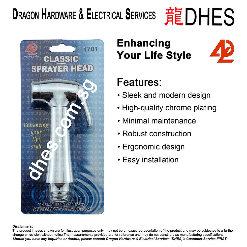 ADL T-Type Classic Bathroom Toilet Shower Bidet Rinser Sprayer Handle 1701 Front Cover