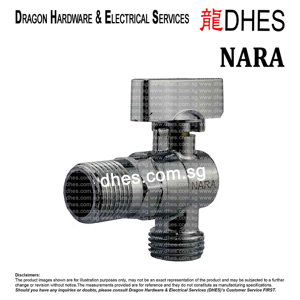 Thumbnail: Nara ½” M x ½” M 90° Elbow Angle Ball Valve NB422 Oblique Back View