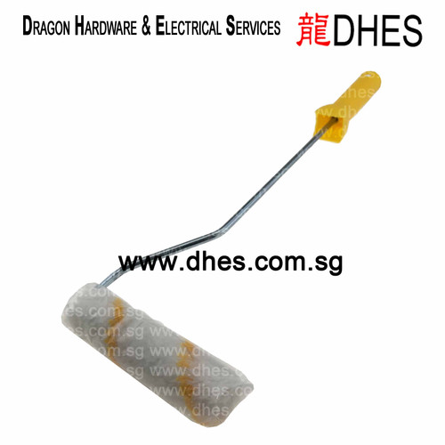 DHES 4in Paint Roller With Plastic Handle 2 Frame Lengths To Select