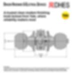 YALE ASSA ABLOY CA5147 / 5127 Series Cylindrical Knobset – Bathroom / Entrance Specifications