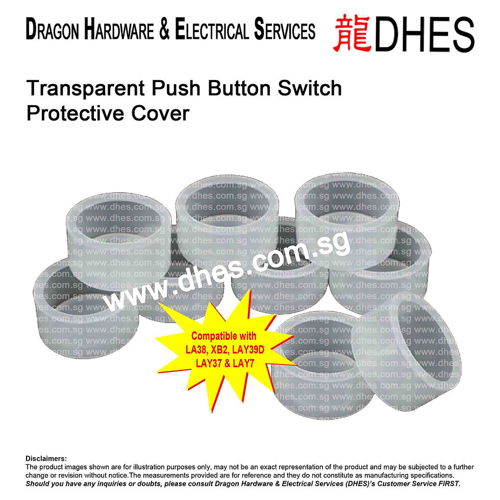 DHES Transparent Push Button Switch Protective Cover Sealing Boot LA38 XB2 Front Cover
