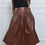 Thumbnail: Luxe Faux Leather Midi Skirt