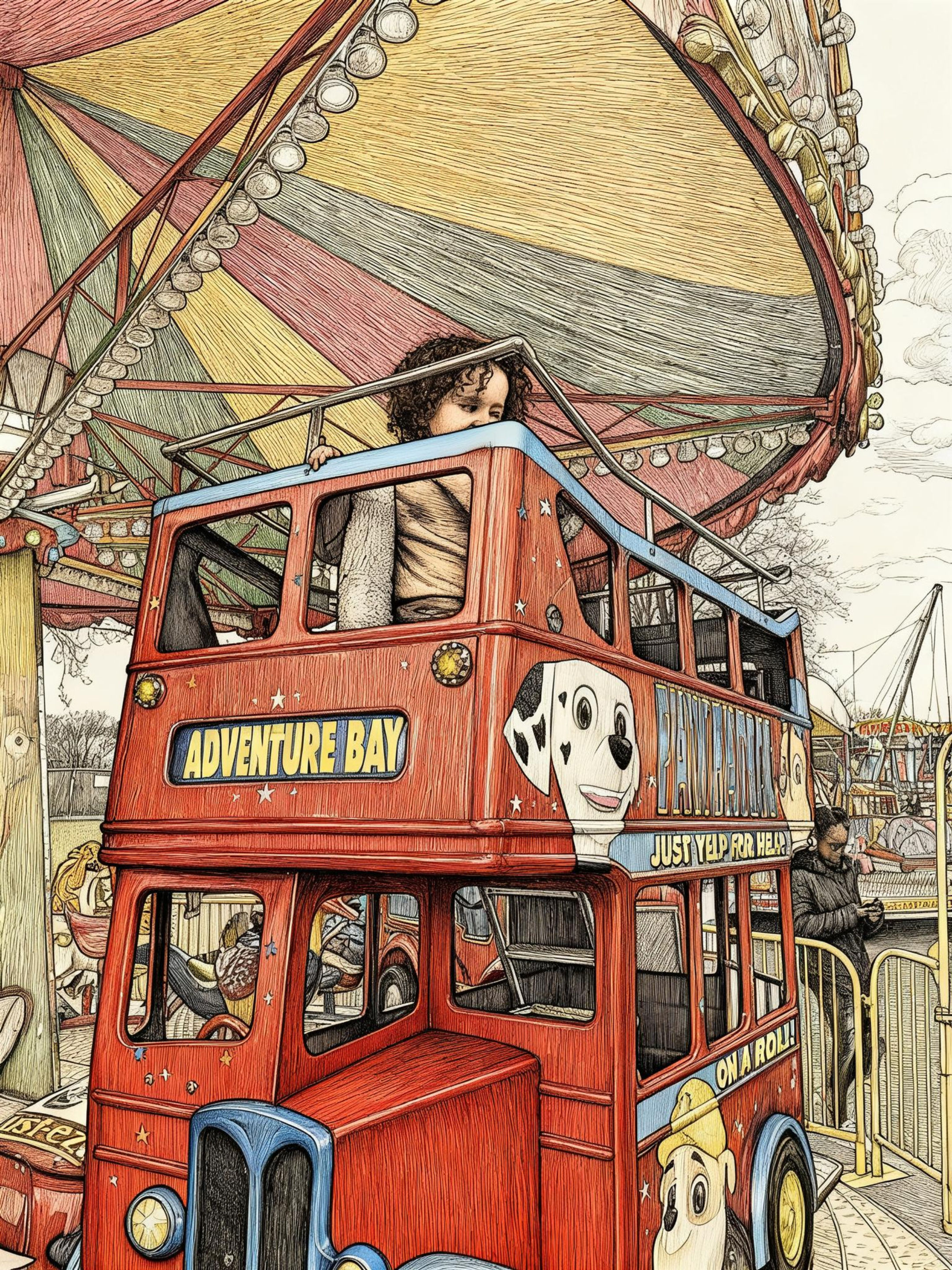 Adventure Bay Bus Ride