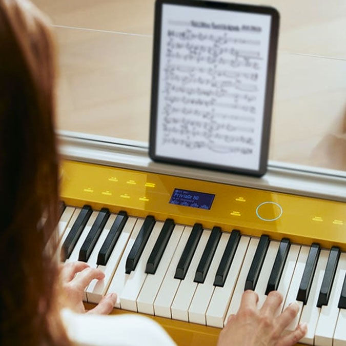 Thumbnail: Casio Digital Piano PX-S7000 Mustard Yellow