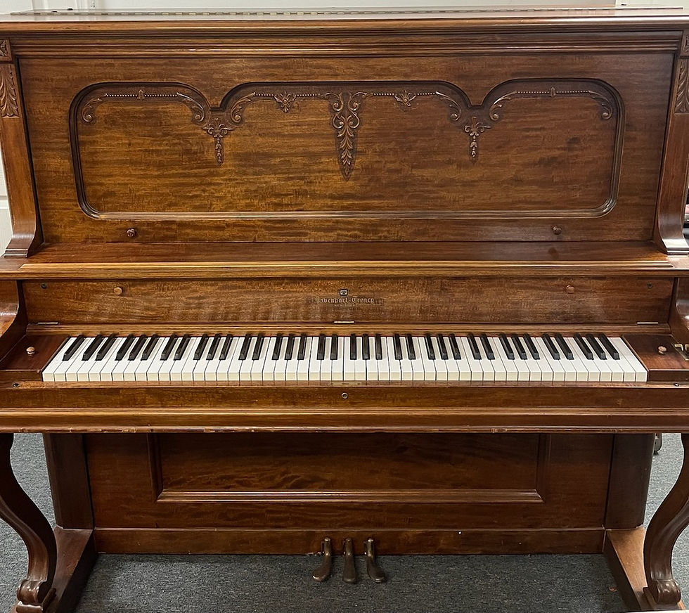 Thumbnail: Davenport-Treacy refinished 52" upright