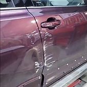 enlever une rayure profonde carrosserie