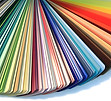 Amostras de pintura