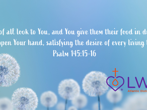 Keep our eyes on the Lord