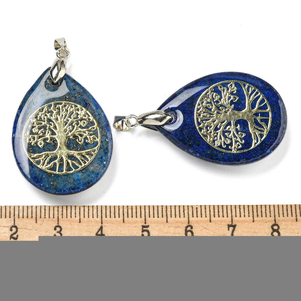 Arbre de vie Ovale Lapis Lazuli