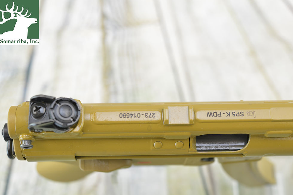 Thumbnail: HECKLER & KOCH PISTOL 81001076 SP5K-PDW 9mm, 5.83" BBL, 30RND CAPACITY MAGAZINE,