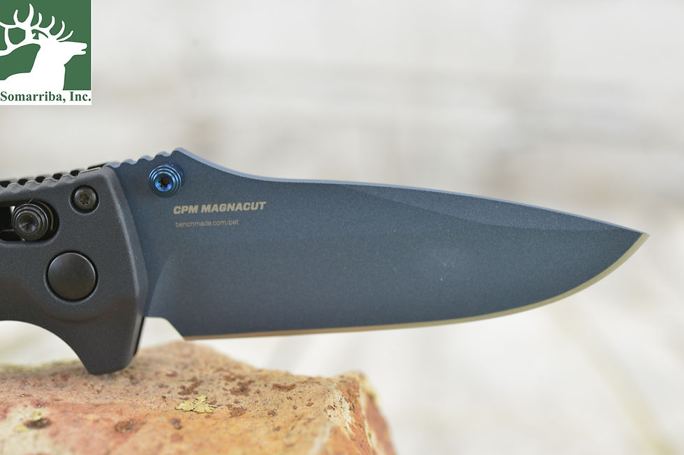 Thumbnail: BENCHMADE KNIFE 18065BT-01 MINI ADIRA, 3.21" CPM-MAGNACUT STAINLESS STEEL DROP