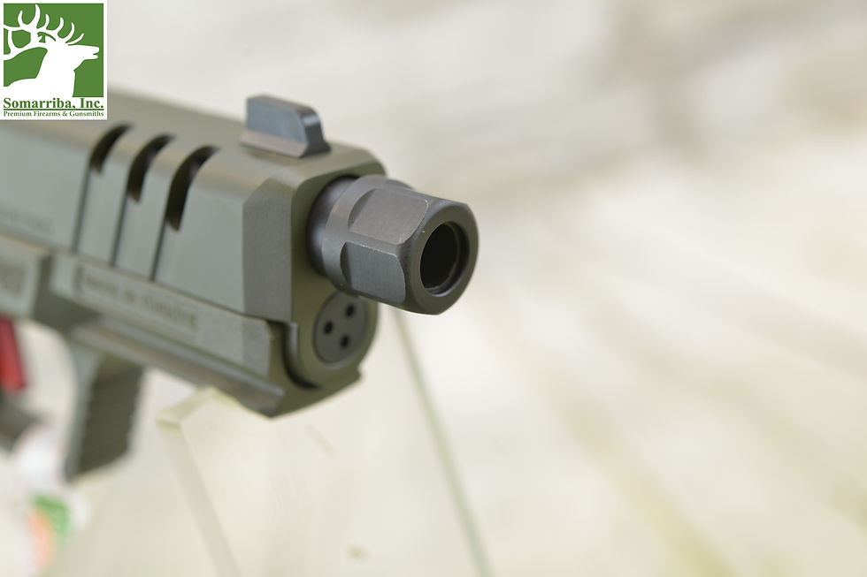 Thumbnail: SAR USA PISTOL SAR9CSOCOMOD SAR 9 SOCOM COMPACT, 9mm, 4.7" BBL, THREADED 1/2x28"