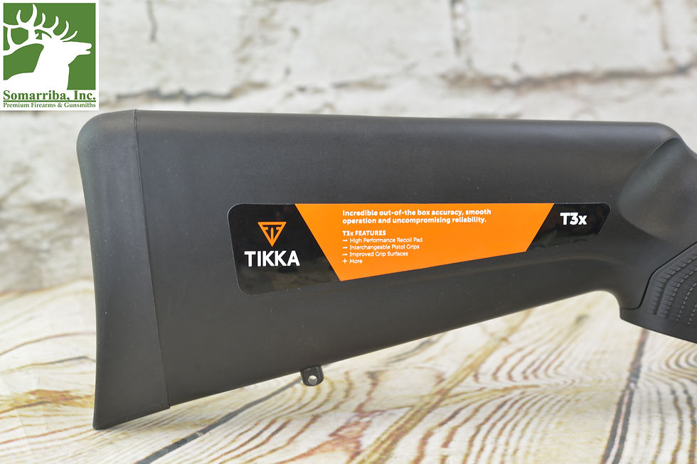 Thumbnail: TIKKA RIFLE JRTXB31922MT T3X LITE STAINLESS, 6.5 PRC, 22" BBL, THREADED 5/8x24",