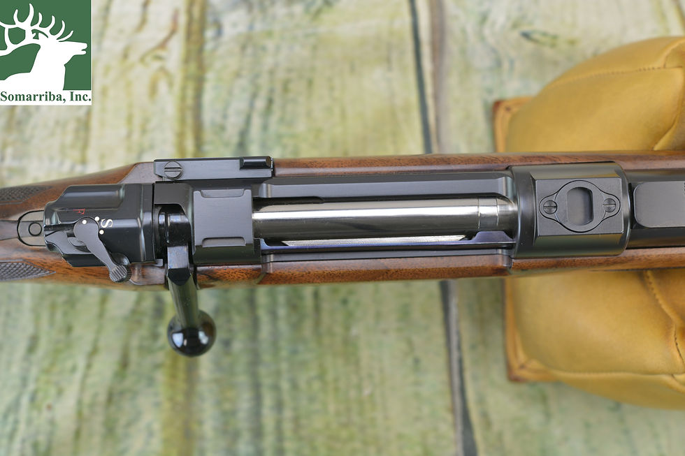 Thumbnail: RIGBY RIFLE BIG GAME .375 H&H 24" LIGHTWEIGHT BARREL 3RND CAPACITY DOUBLE SQUARE