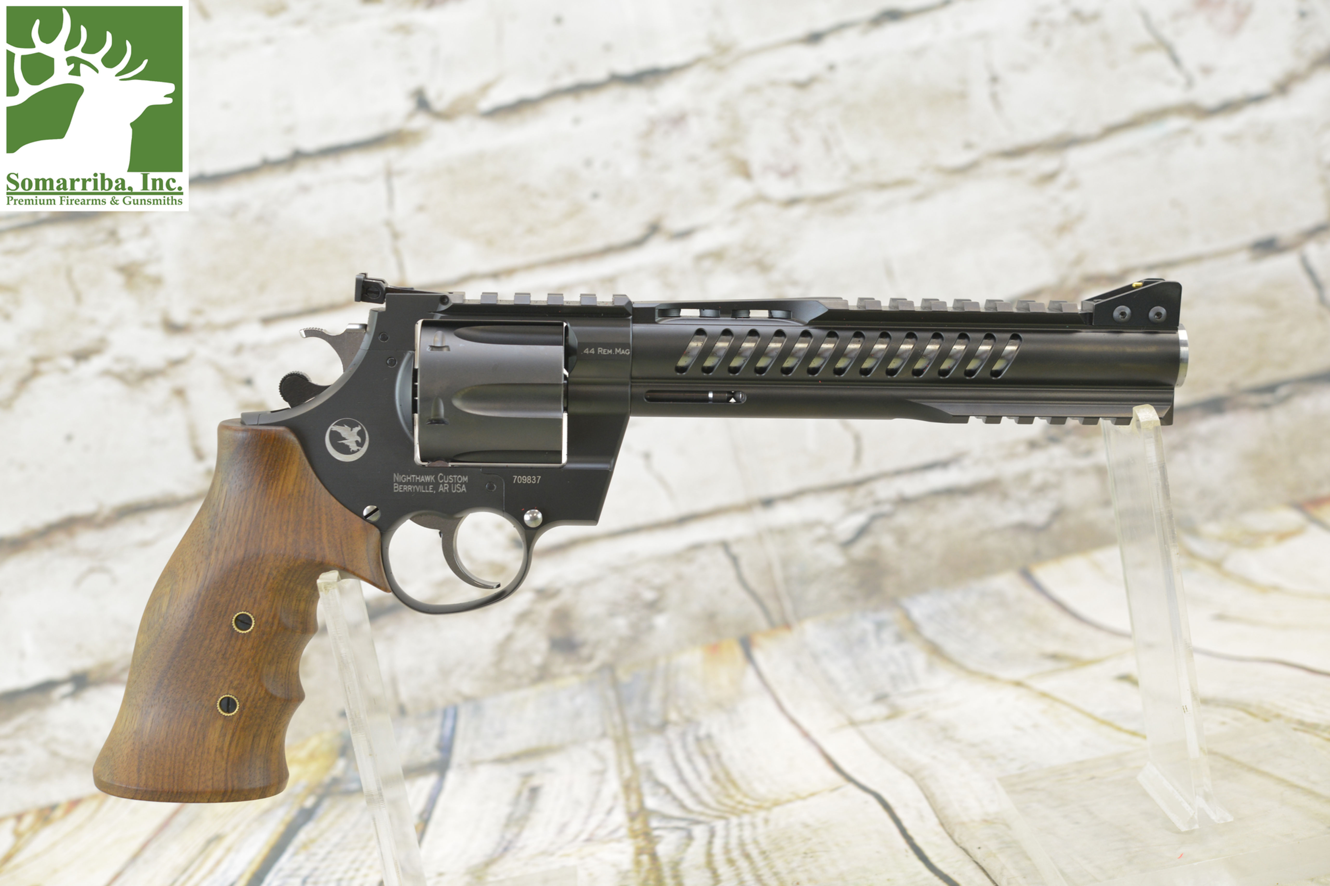 KORTH REVOVER MODEL HUNTER , .44 REM MAG, 7.5" BBL, 6RND CAPACITY CYLINDER, WALN