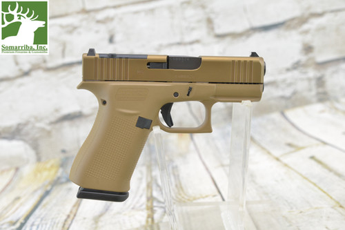 GLOCK PISTOL PX435Z201FRMOSK MODEL 43X MOS FR, 9mm, 3.41
