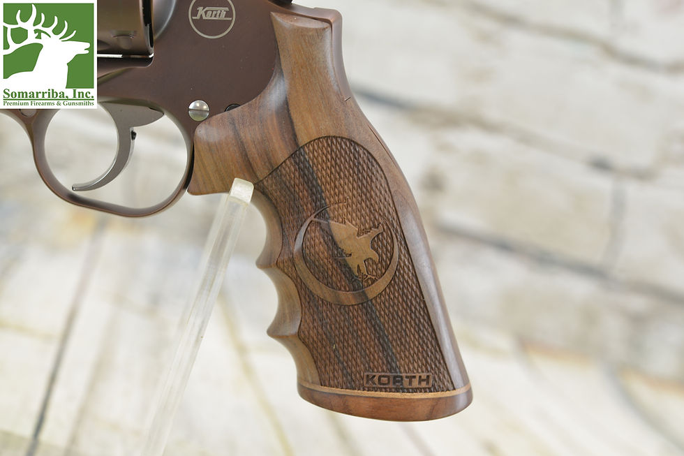 Thumbnail: KORTH REVOLVER MODEL MONGOOSE "BRONZE" .357 MAG, 5.25" BBL, (6)RND CAPACITY