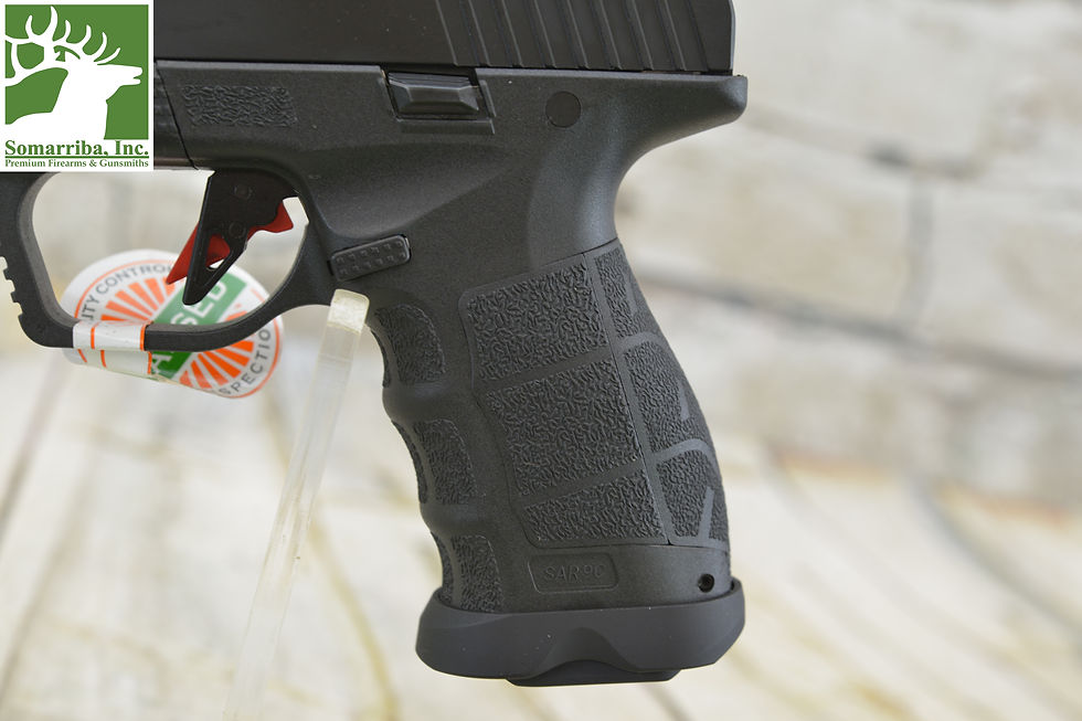 Thumbnail: SAR USA PISTOL SAR9CSOCOMBL SAR 9 SOCOM COMPACT, 9mm, 4.7" BBL, THREADED 1/2x28"