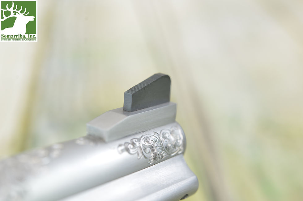 Thumbnail: FREEDOM ARMS REVOLVER MODEL M97 CUSTOM ENGRAVED 45 LC, 3.5" ROUND BBL, 5 SHOT CY