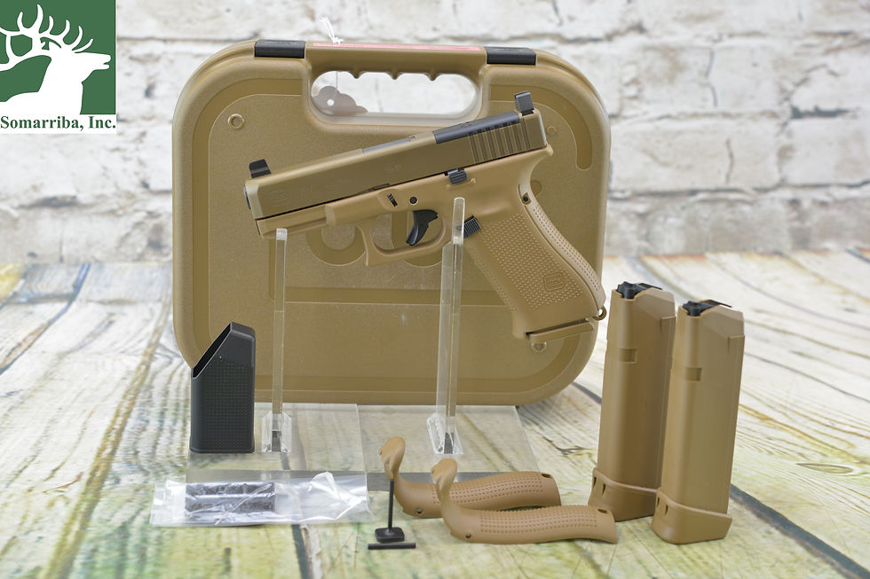 Thumbnail: GLOCK PISTOL  PX1950S03MOS 19XMOS 9MM (1) 17RDS & (2) 19RDS, SUPRESSOR HEIGHT S