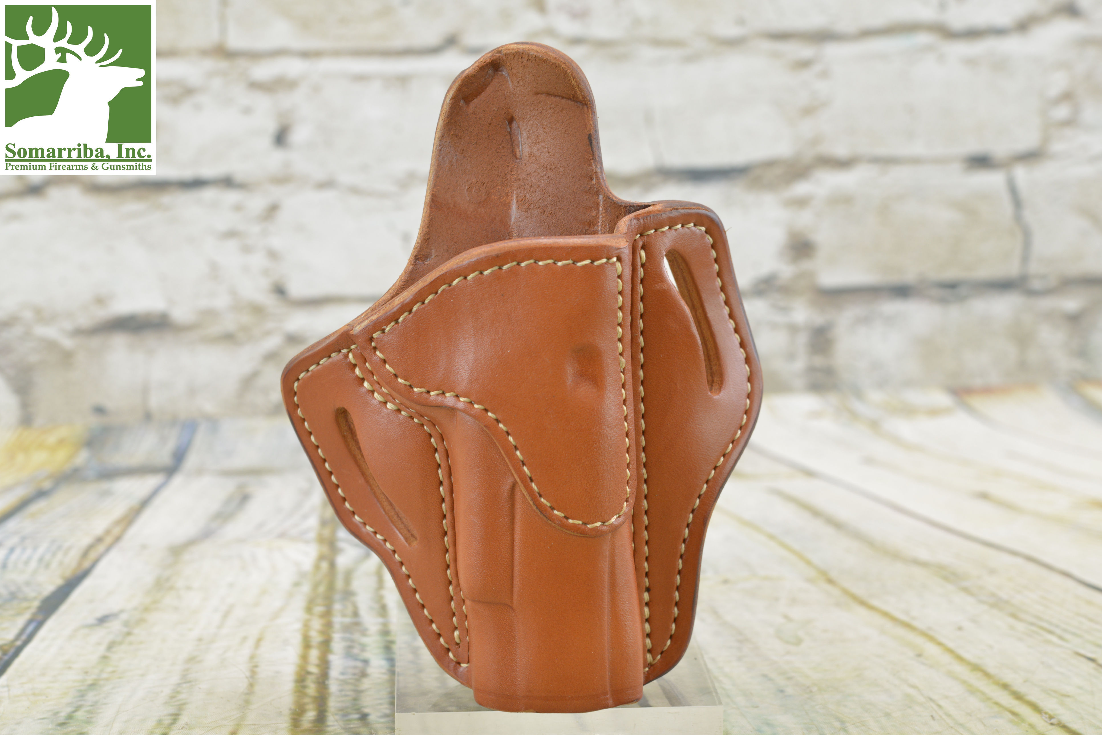 1791 GUNLEATHER BH1-CBR-R OWB HOLSTER, SIZE #1, CLASSIC BROWN LEATHER, BELT, OPE