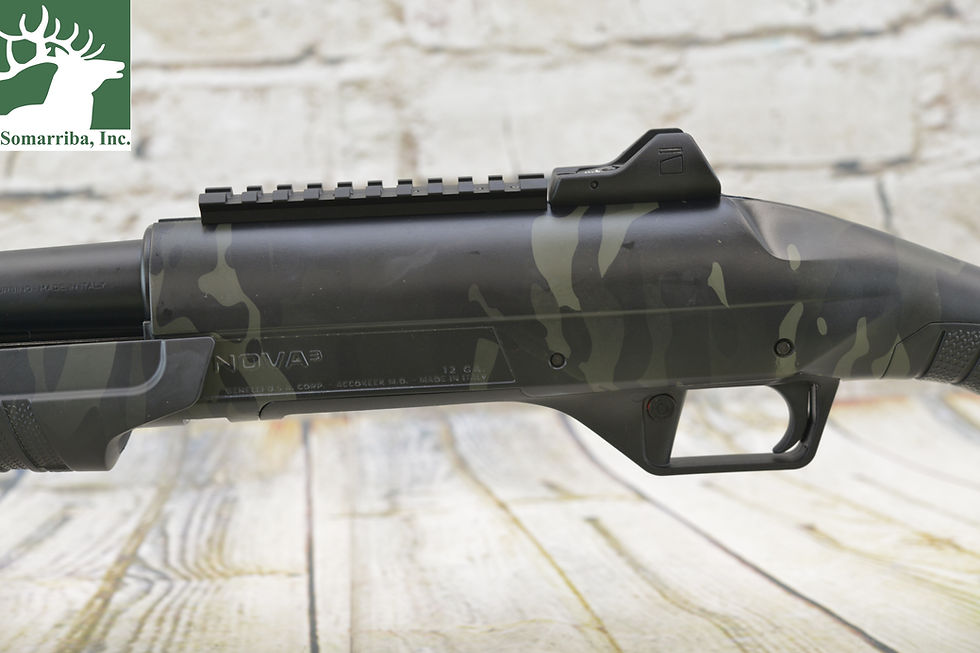 Thumbnail: BENELLI SHOTGUN 21506 NOVA3 TAC 922r 12 GA 18.5" BBL7+1 CAPACITY, MULTICAM BLACK
