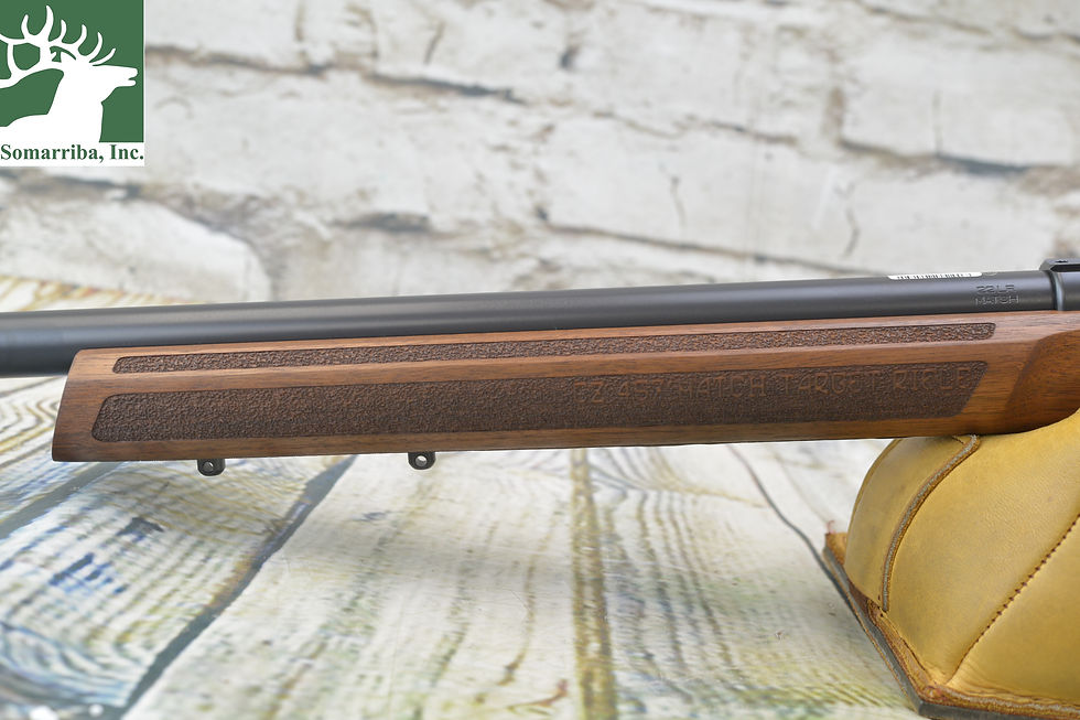 Thumbnail: CZ RIFLE 02345 457 VARMINT MATCH TARGET RIFLE CAL 22 LR (1) 5RND MAG 20.