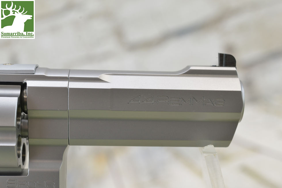 Thumbnail: SPOHR REVOLVER SP6704 MODEL N670 STANDARD, .44 REM MAG, 4" BBL, 6RND CAPACITY, P
