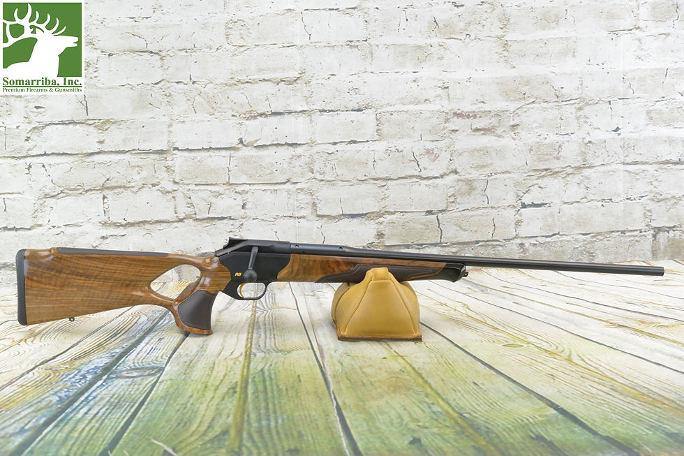 Thumbnail: BLASER RIFLE R8 SUCCESS INDIVIDUAL BROWN LEATHER INLAYS 300 WIN