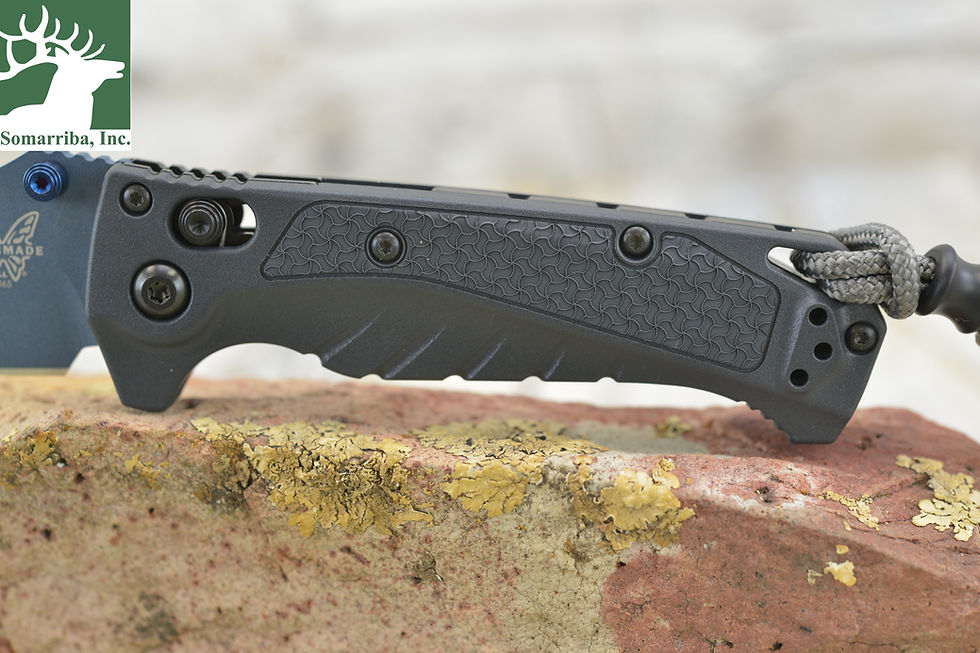 Thumbnail: BENCHMADE KNIFE 18065BT-01 MINI ADIRA, 3.21" CPM-MAGNACUT STAINLESS STEEL DROP
