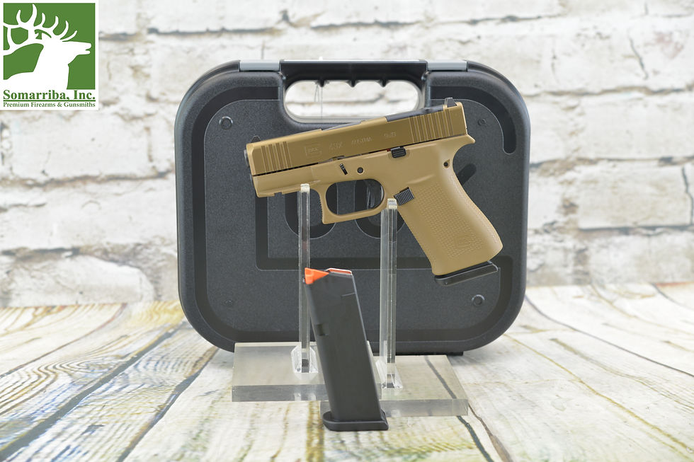 Thumbnail: GLOCK PISTOL PX435Z201FRMOSK MODEL 43X MOS FR, 9mm, 3.41" BBL, 10+1RND CAPACITY,