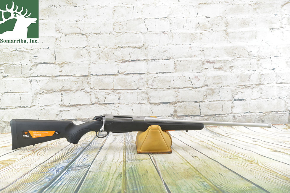 TIKKA RIFLE JRTXB31422MT T3X LITE STAINLESS, 22-250 REM, 22" BBL, THREADED 5/8x2