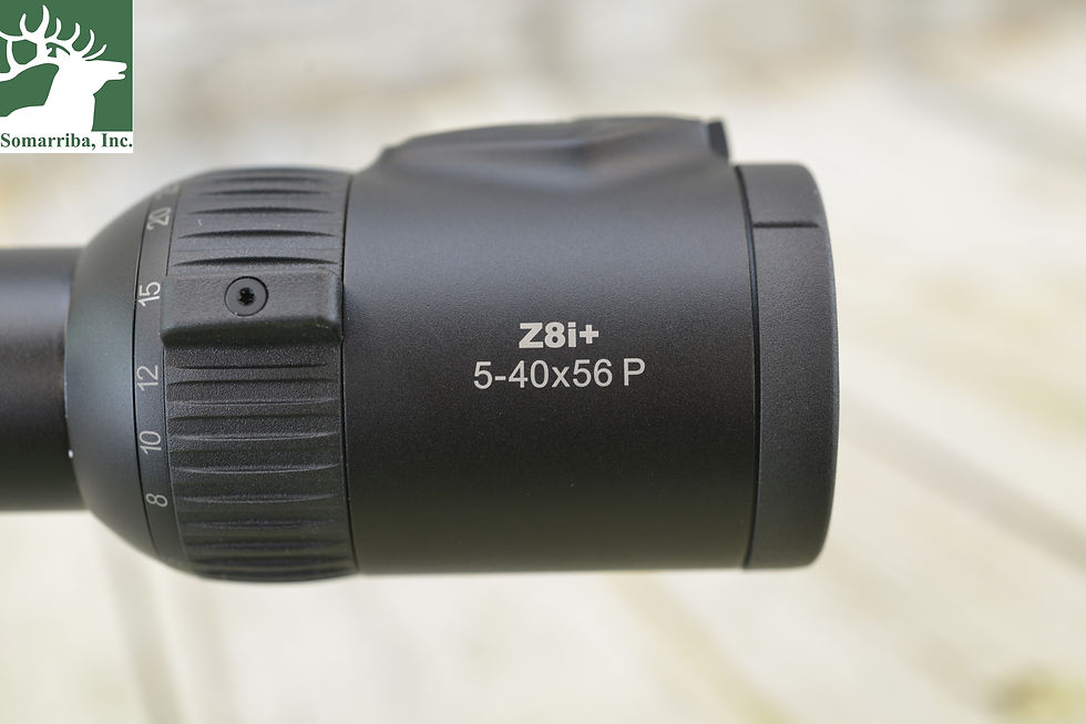 Thumbnail: SWAROVSKI SCOPE 68712 MDOEL Z8i+ 5-40x56mm, 34mm TUBE, 4A-1 RETICLE, 2ND FOCAL