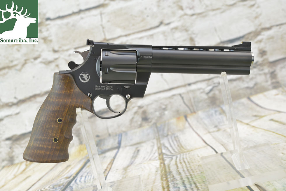 KORTH REVOLVER MONGOOSE 44 MAG, 6" BBL, (6)RND CAPACITY, DA/SA, CUSTOM DOUBLE