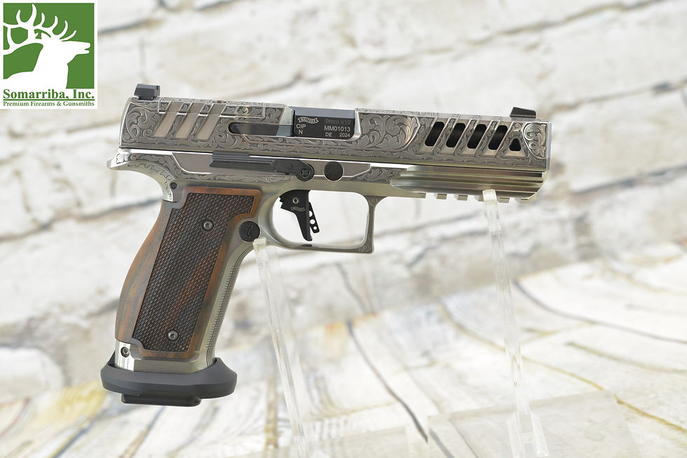 WALTHER ARMS PISTOL 2903172 MEISTER MANUFAKTUR, PDP FULL SIZE STEEL FRAME MATCH,