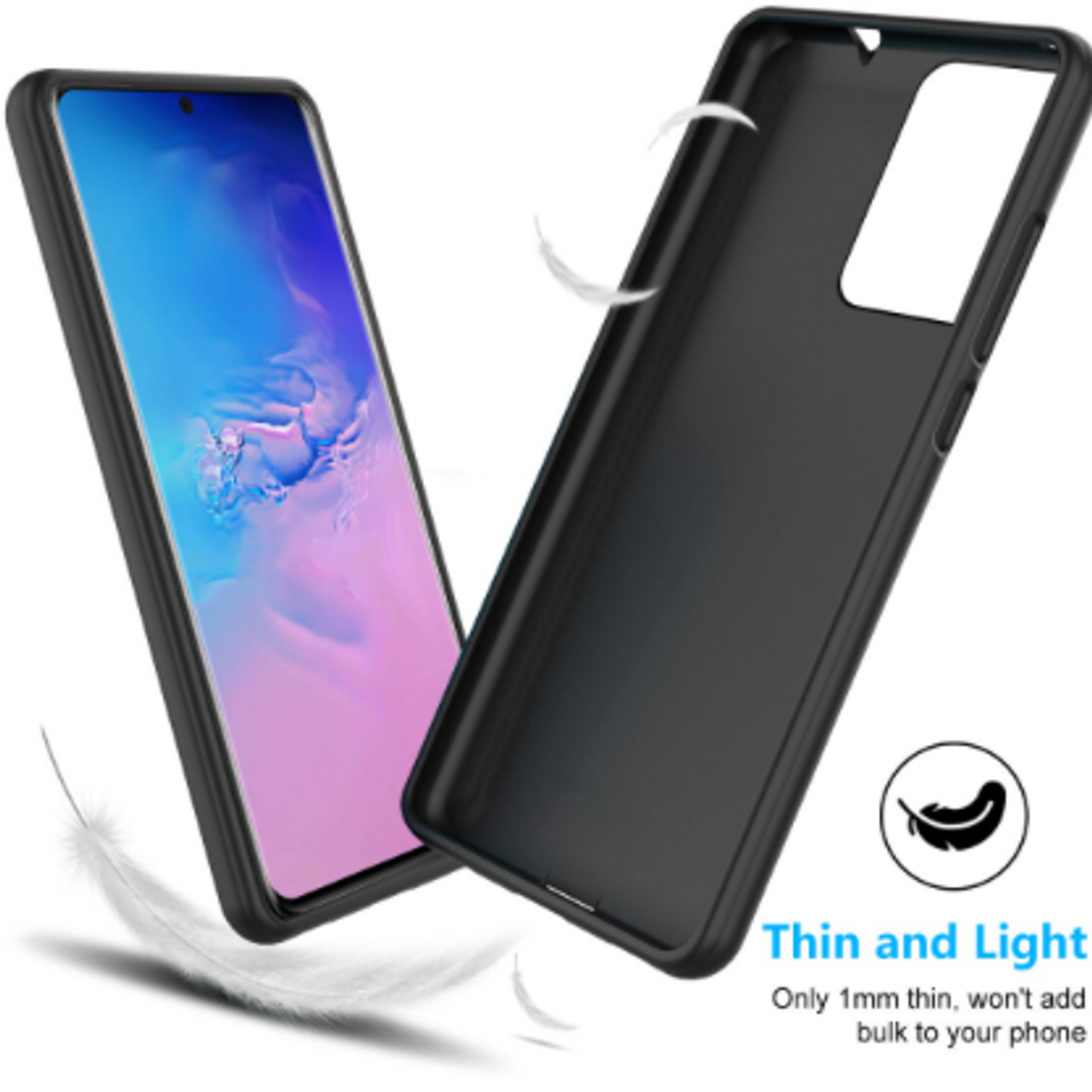 Backcover Hülle "Premium Black" - Samsung Galaxy A51