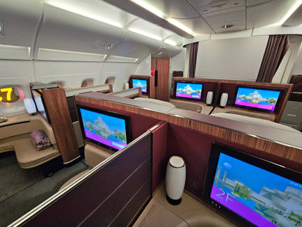 Review of Qatar Airways A380 First Class